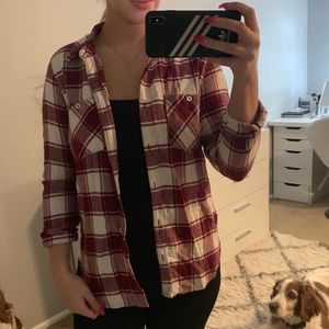 Plaid button up